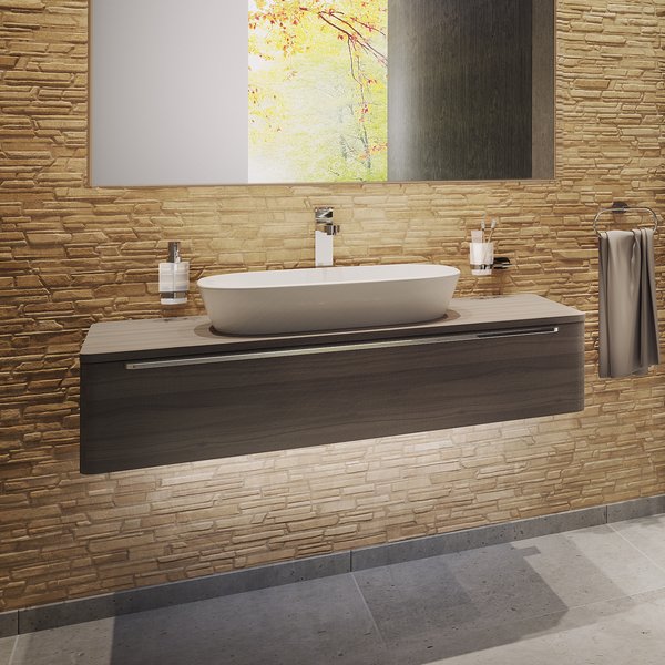 Тумба под умывальник SUD 260.01 1100 дуб Ravak X000001083 - Вид №8