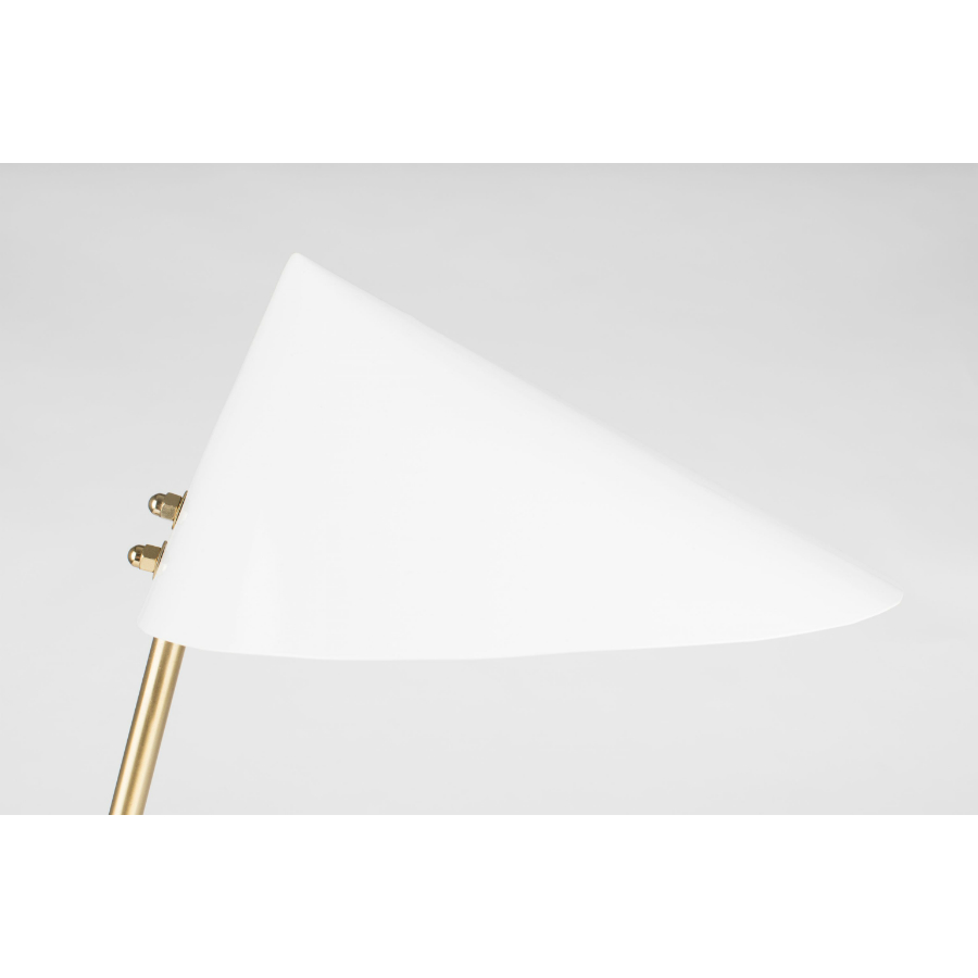 Лампа настольная Lizzy, белая White Label Living 5200058 - Вид №3