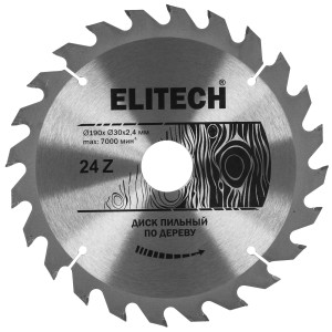 Диск пильный Elitech 1820.054200 9187670