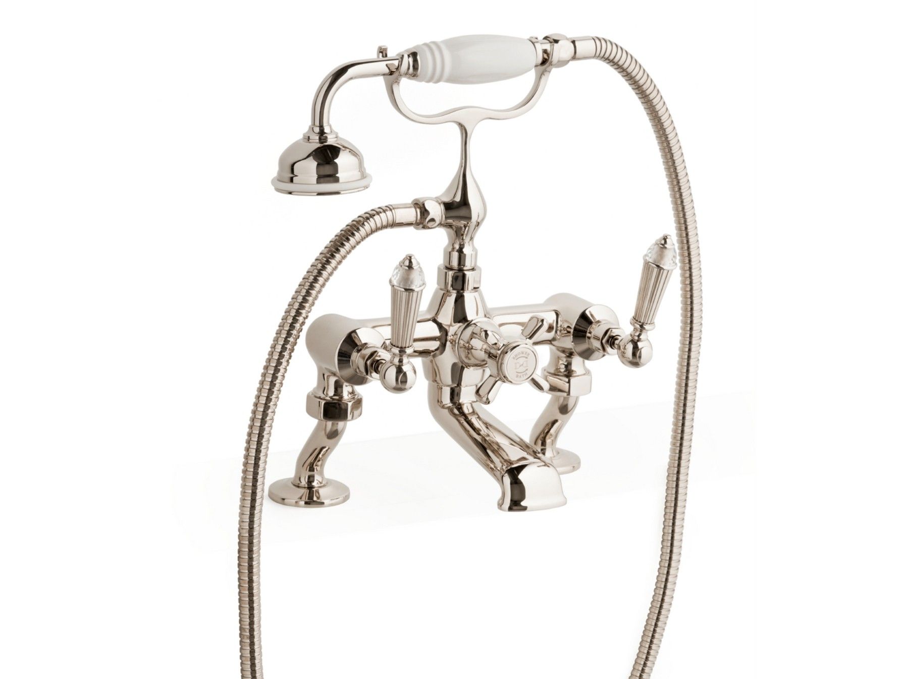 Латунный наружный смеситель для ванны с ручным душем Devon&Devon ARCH-00047445 - Вид №1