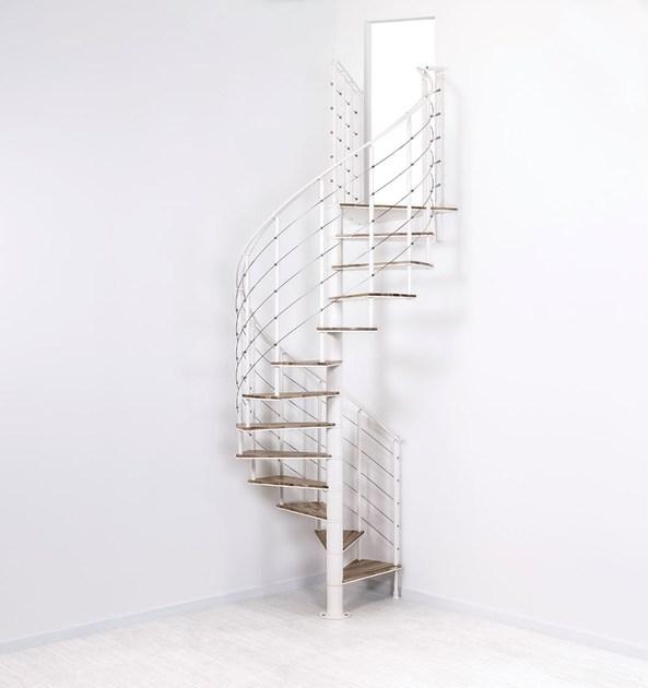 Fontanot Винтовая лестница из стали и дерева sun-id-1475225 - Вид №7