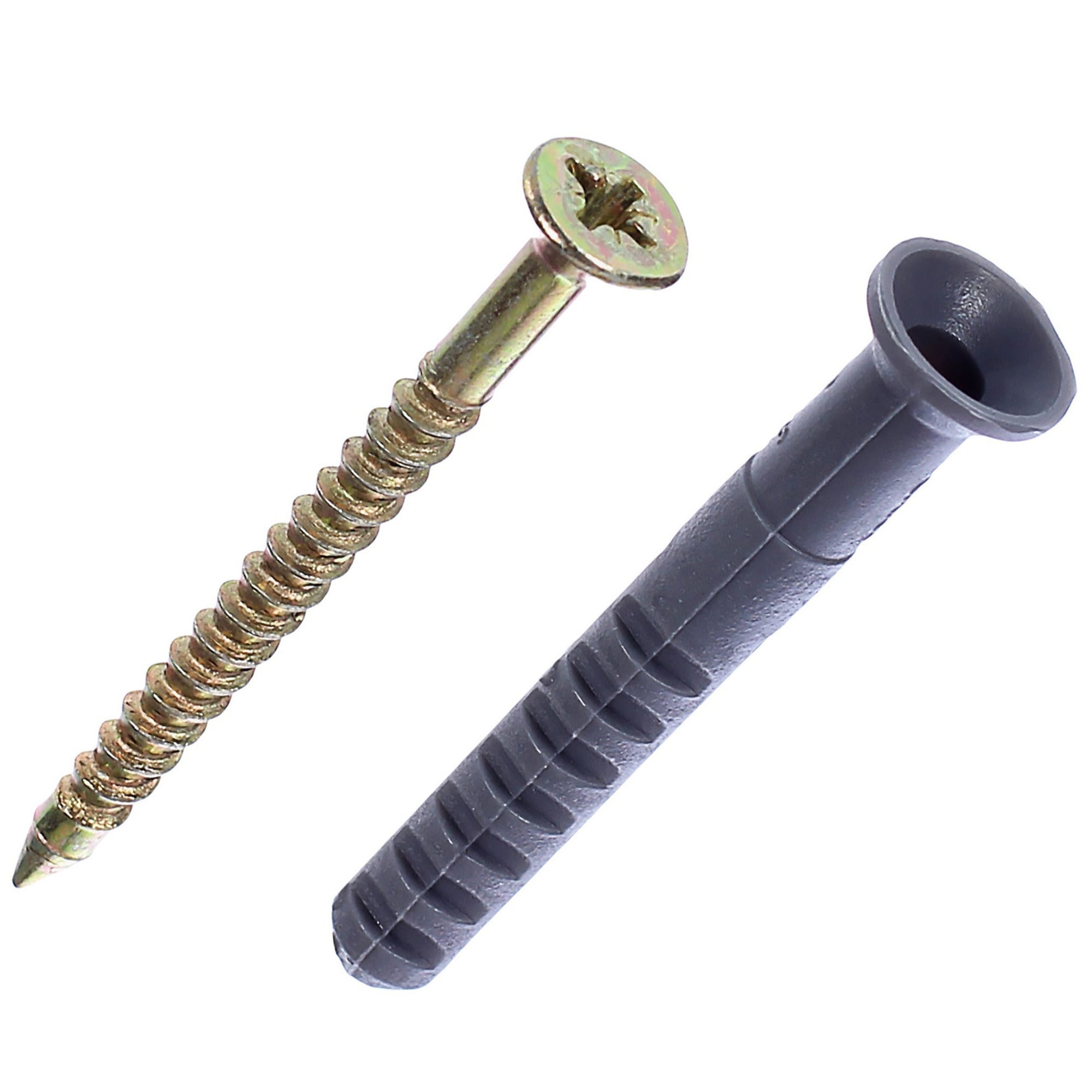 81944646 Дюбель-гвоздь потайной 8x60 мм, полипропилен, 10 шт Santreyd 