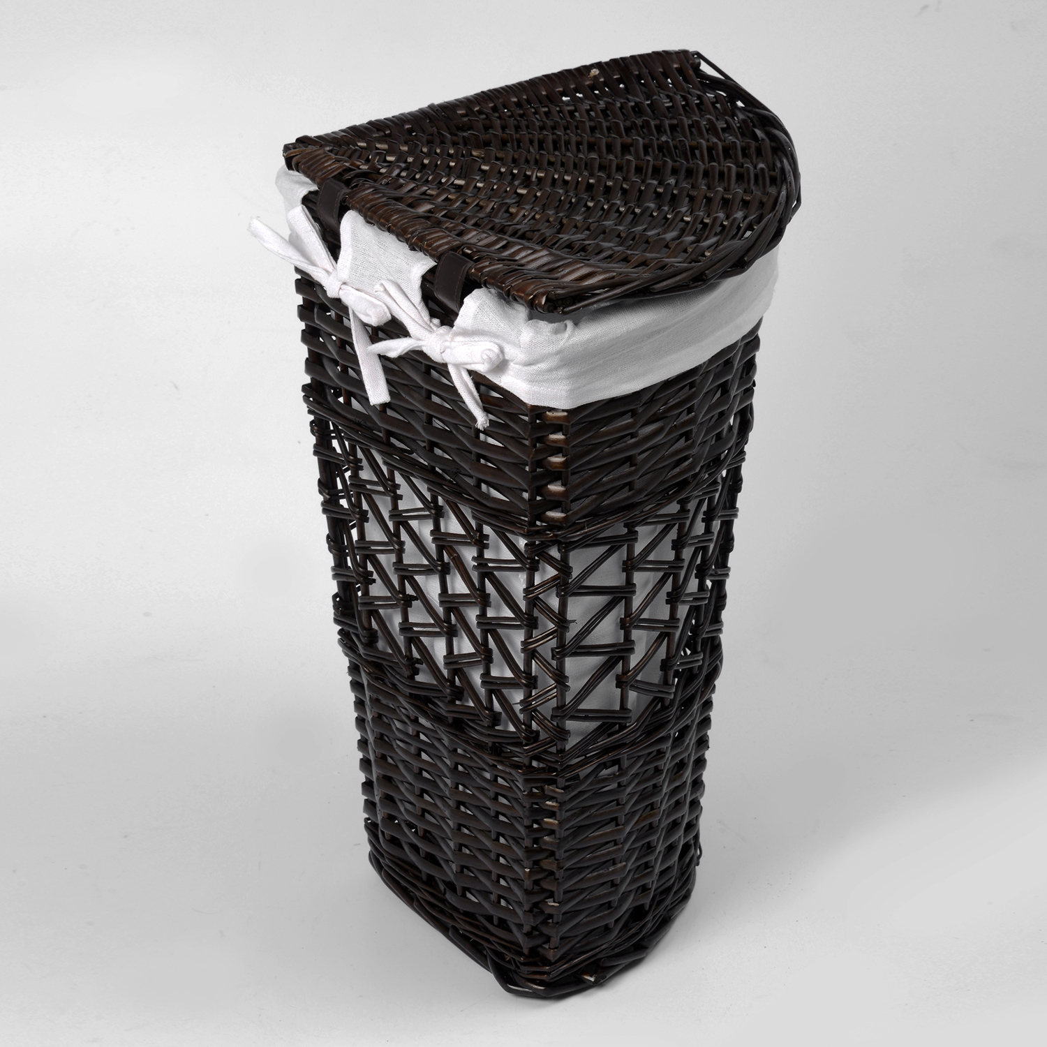 WB-270-L Salm Плетеная корзина для белья с крышкой WasserKRAFT  - Вид №1