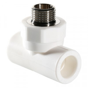 VTp.733.0.03205 Фитинг полипропиленовый – тройник с переходом на наружную резьбу Valtec 32 мм х 3/4"
