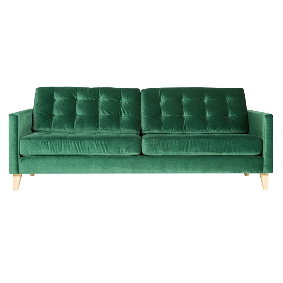 Диван Kalle, трехместный, зеленый Sits S1297 - Вид №7