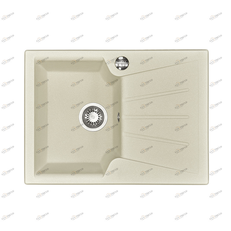 1A716032MC240 Мойка кухонная прямоугольная AQUATON МОНЦА