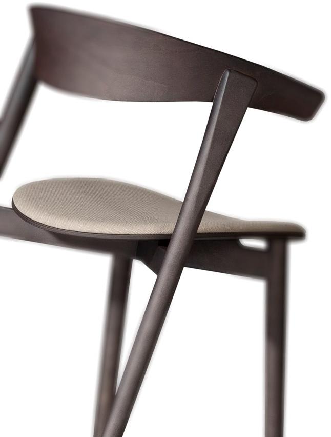 Capdell Деревянный стул со встроенной подушкой Nix 230t - Вид №2