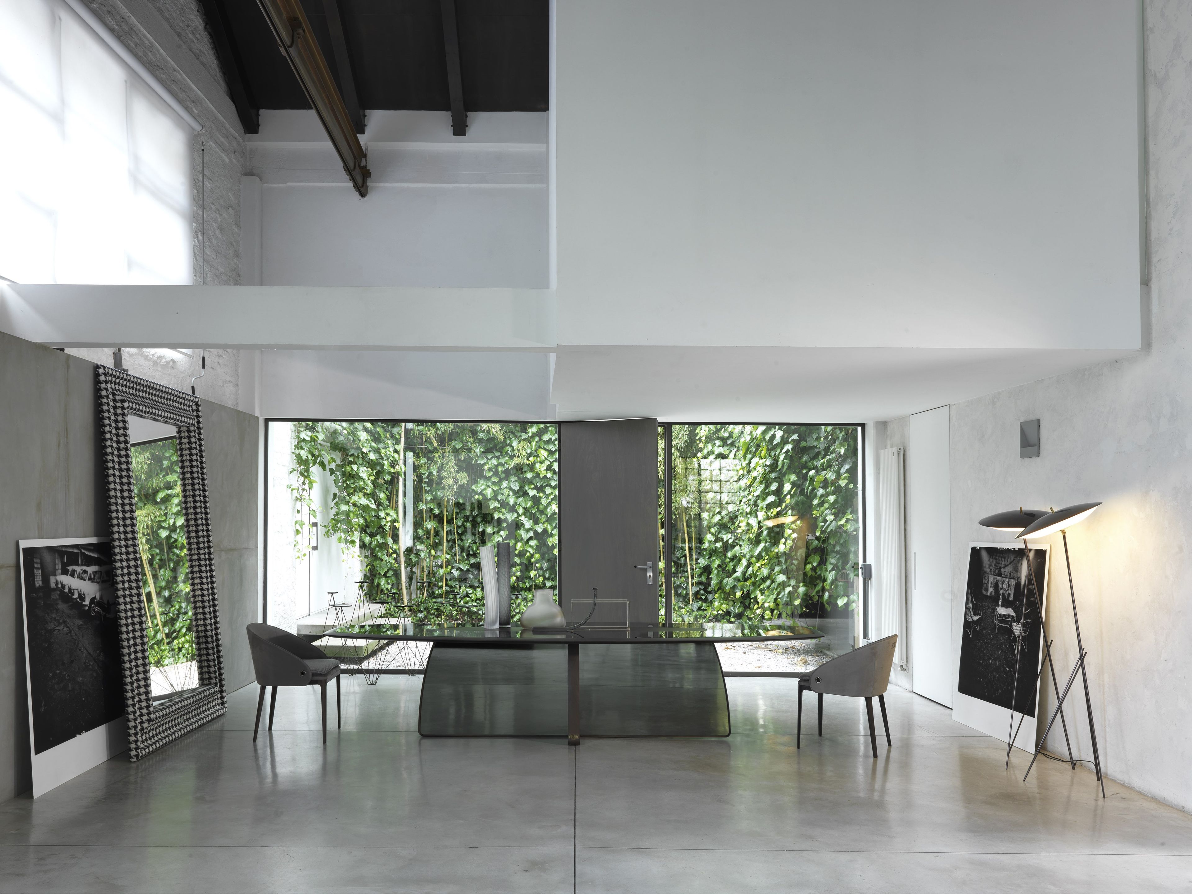 Прямоугольный стол из дерева и стекла Gianfranco Ferré Home Wynwood ARCH-00121374 - Вид №4