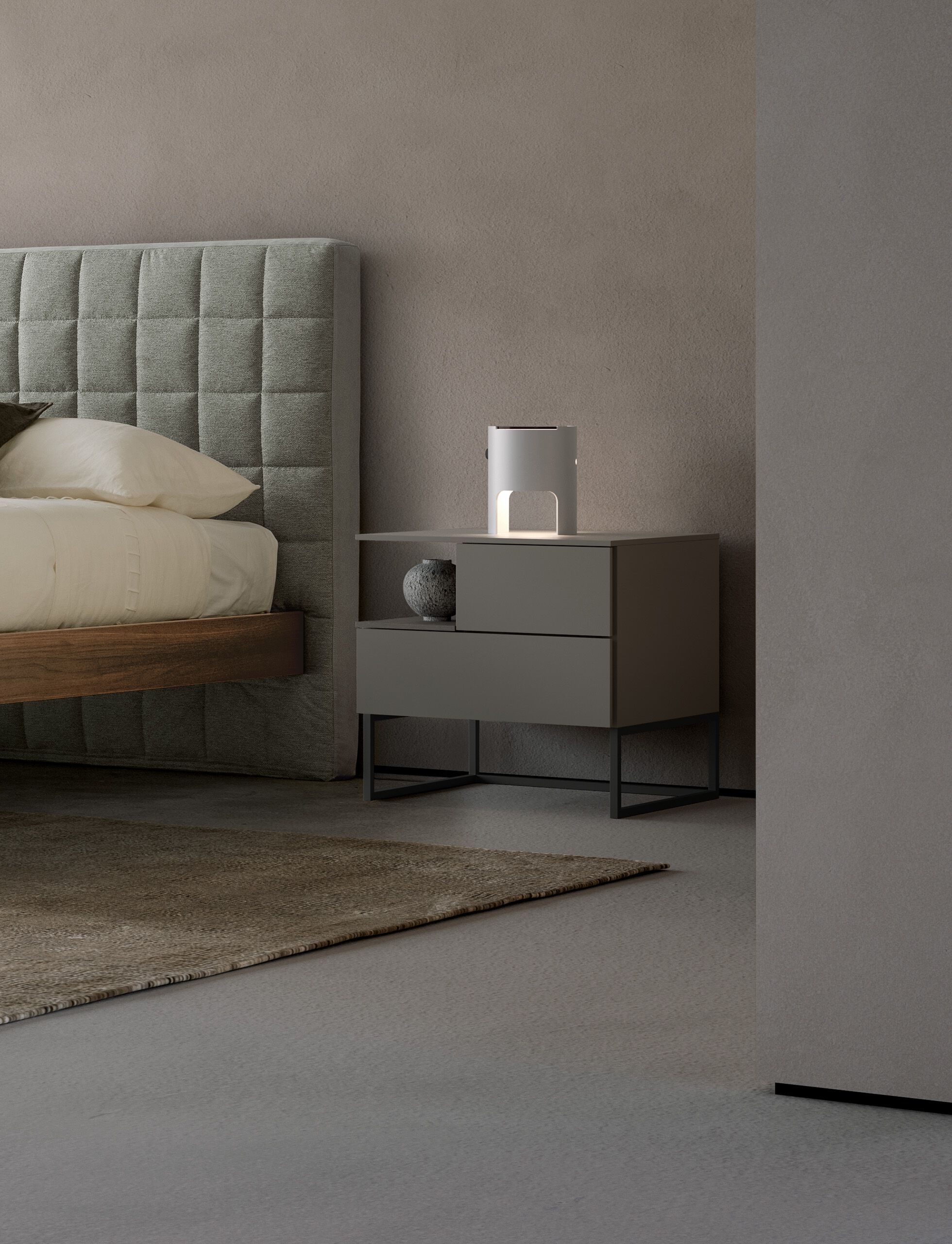 Прямоугольная тумбочка из меламиновой ткани Adok Code ARCH-00109127 - Вид №3