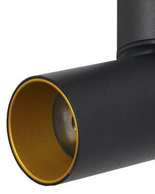 Спот потолочный светодиодный 16 см черный "Торин" 8001/1CS-BK-GD LUMIEN HALL ТОРИН 00-3949054 Черный  - Вид №1