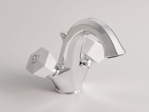 Смеситель для раковины с одним отверстием и автоматическим сливом