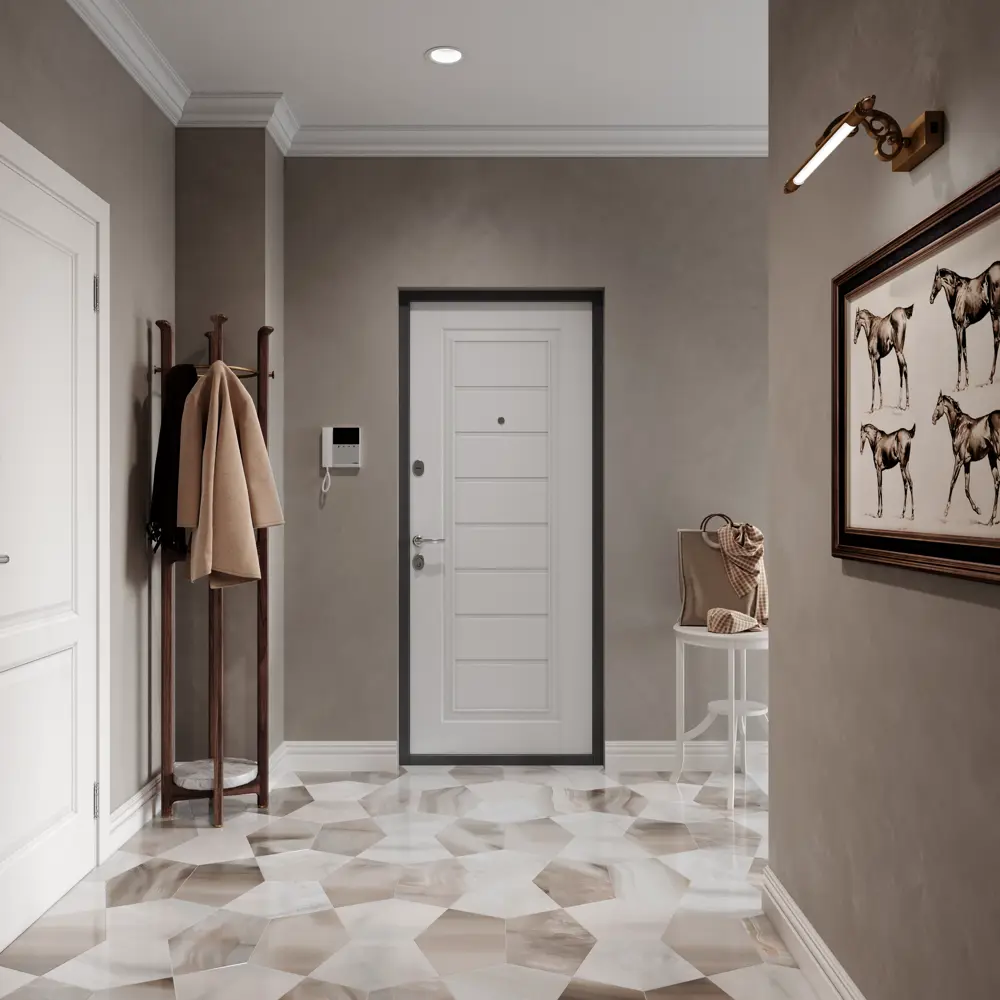 Входная дверь Альта Нэо 95x205 см левая дуб белый TOREX STLM-2178571 - Вид №4