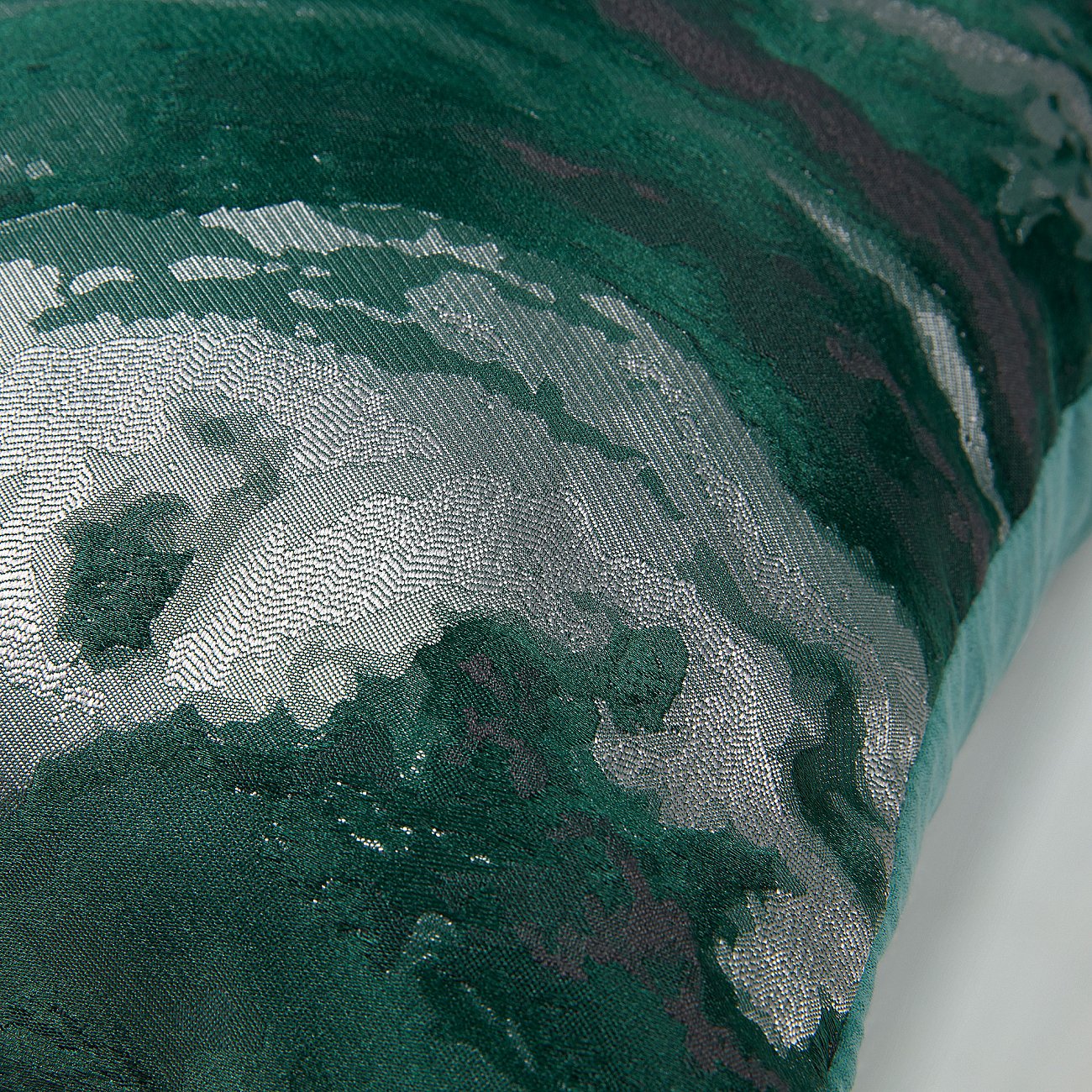 Чехол для подушки Green Rocio от La Forma LA FORMA АБСТРАКТНЫЕ 298875 Зеленый  - Вид №1