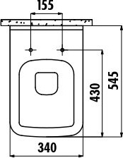 SP320-00CB00E-0000 SPHINX Унитаз подвесной с биде Creavit Sphinx  - Вид №5