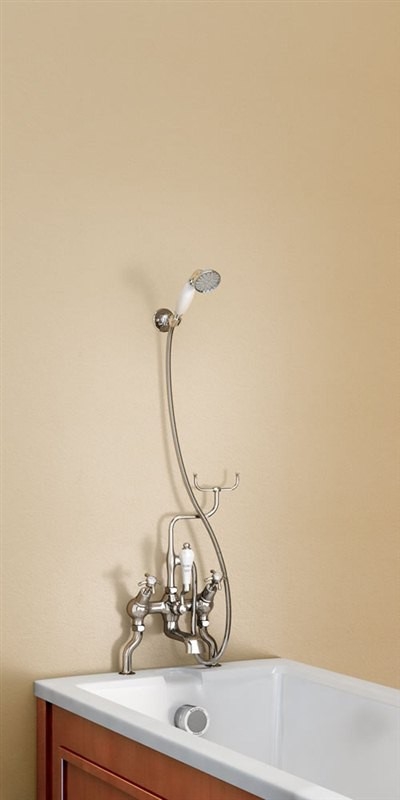 Душевая стойка со смесителем "под наклоном" [H228-AN] Anglesey Burlington T9-QT, T18, T2, V18  - Вид №2