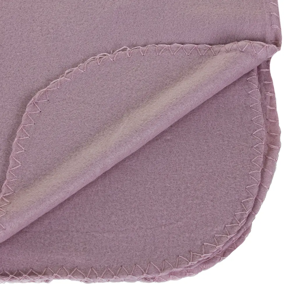 Плед 130x170 см флис цвет розовый Santreyd STLM-2098687 - Вид №3