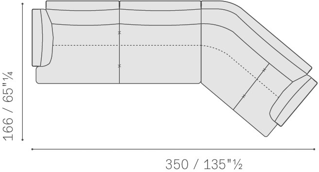 Poltrona Frau Модульный тканевый диван La collezione - divani e poltrone sun-id-1451549 - Вид №7