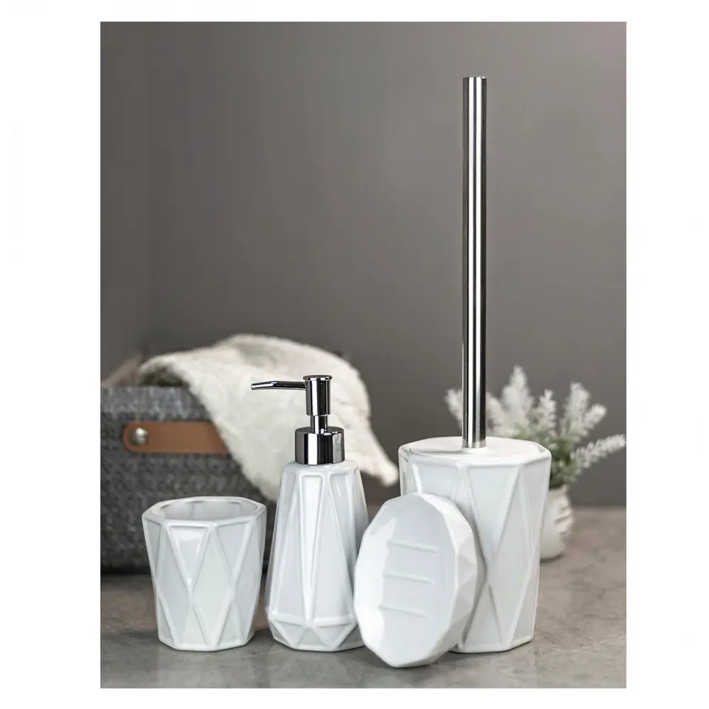 BATH PLUS Керамический дозатор для жидкого мыла Latte 89380484 STLM-1573782 - Вид №5