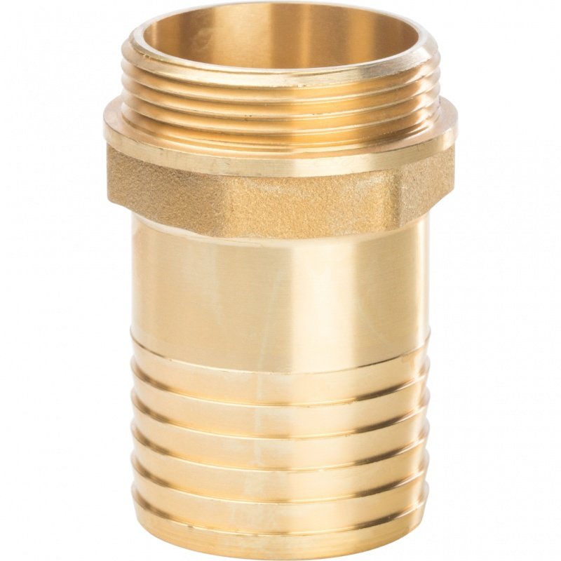 Штуцер НР 1 1/4"х40 латунь STOUT SFT0035011440 - Вид №1