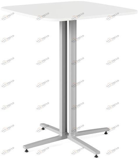 Herman Miller Квадратный высокий стол с основанием 4 звезды Everywhere sun-id-1474399