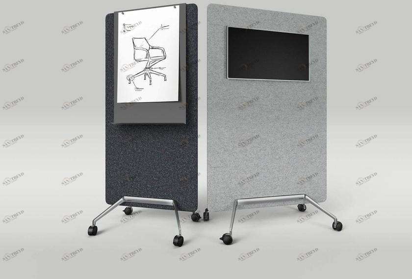 Brunner Офисная передвижная перегородка на колесиках Team sun-id-1481963