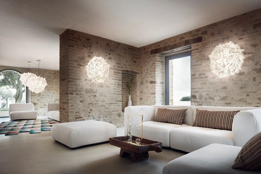 Slamp Настенный светильник / потолочный светильник из opalflex® Veli foliage sun-id-1477005 - Вид №2