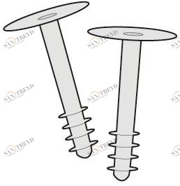 INDEX Дюбель со стальным гвоздем sun-id-1433596