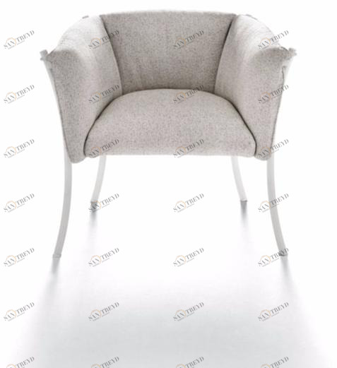 DE PADOVA Кресло из ткани с подлокотниками Smeralda indoor sun-id-1464334