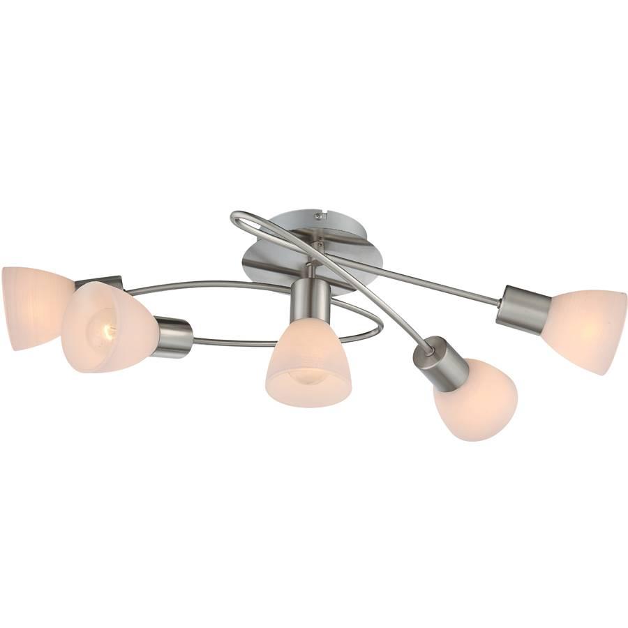 Потолочная люстра Globo Panna 54533-5D GLOBO PANNA 108811 Белый Ceramica Globo  - Вид №1