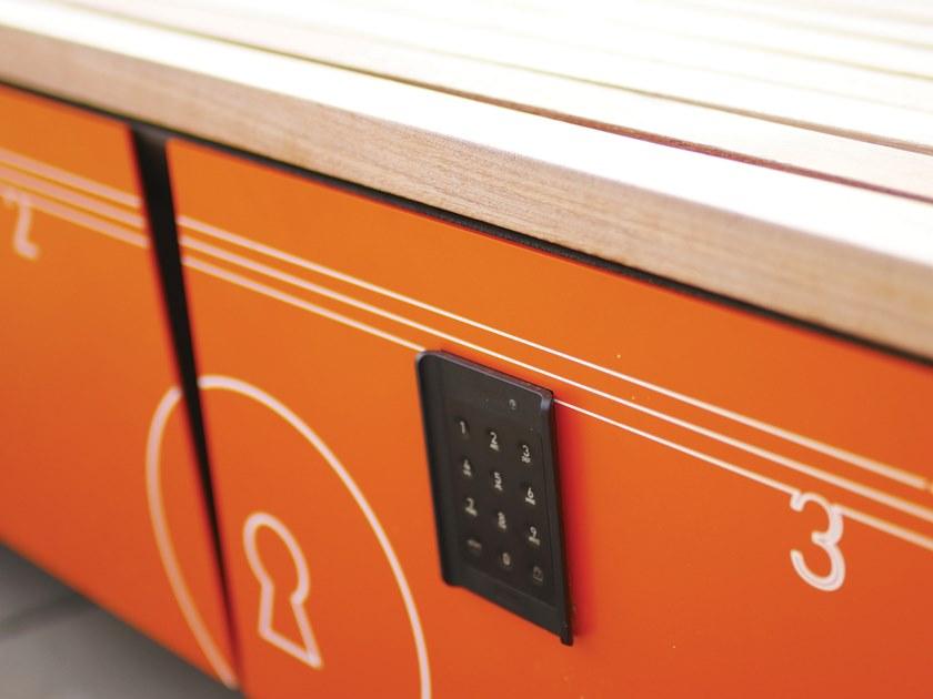 mmcité1 Скамья с USB-разъемом без спинки Blocq sun-id-1356249 - Вид №4