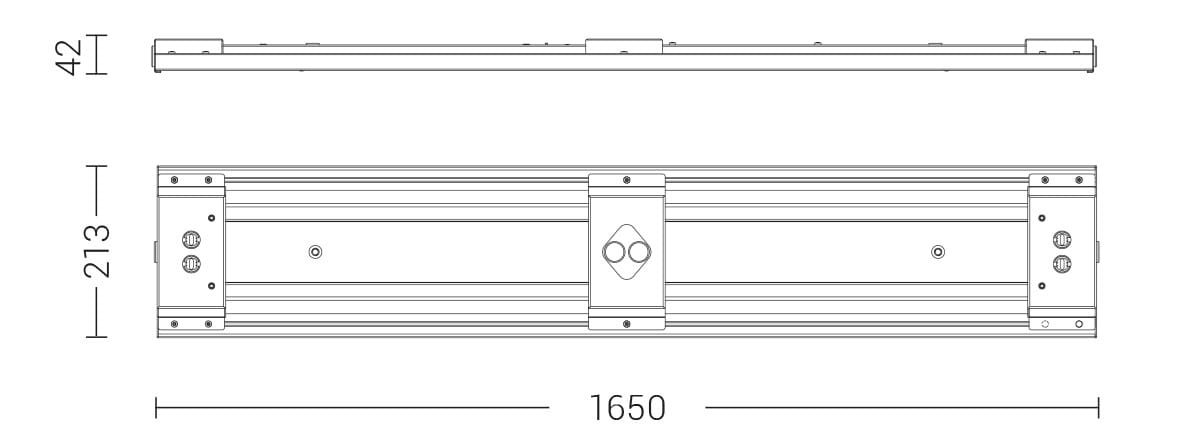 Алюминиевый светодиодный потолочный светильник Rossini Illuminazione FIT ARCH-00031109 - Вид №3