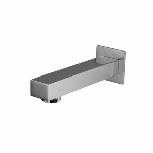 Скрытый излив на ванну. «Чистый» аэратор. Скорость потока 30 л / мин. при 3 барах.  Square NOKEN 100235283  CHROME