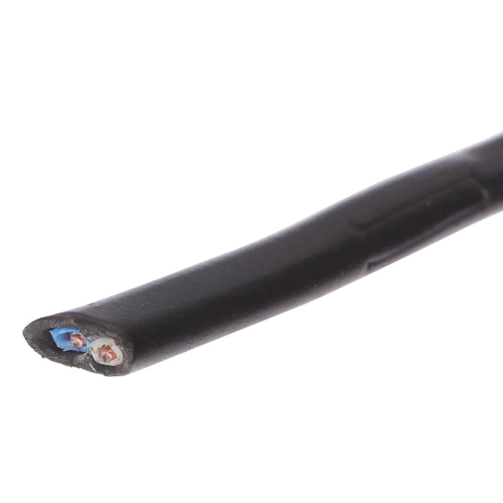 Кабель Камит ВВГпнг(A) 2x1.5 мм на отрез ГОСТ цвет черный STLM-2104599 - Вид №1