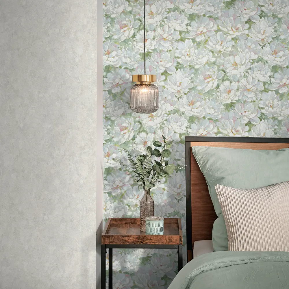 Обои флизелиновые Varvara зеленые 1.06 м м R920161 Santreyd STLM-2012316 - Вид №2