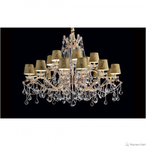 Masiero VE 986/15 MT HALF CUT GLASS люстра подвесная