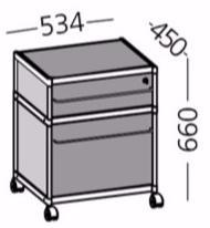 Alias Офисный ящик из метакрилата с замком Sec sun-id-1355588 - Вид №3