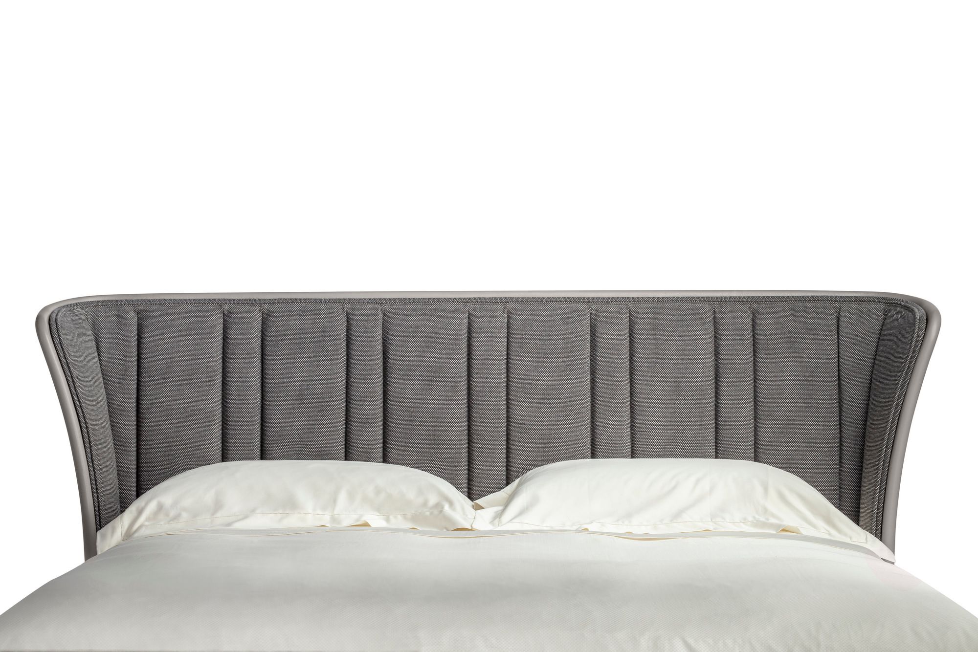 Двуспальная кровать из ткани с мягким изголовьем Poltrona Frau ночь-кровати ARCH-00036386 - Вид №2