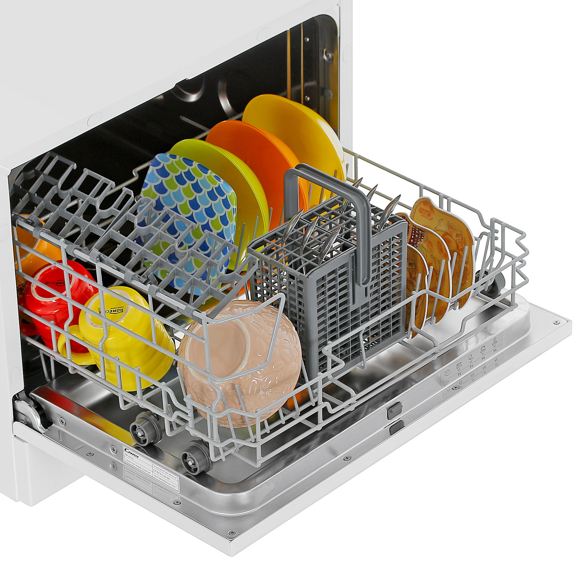 9112539 Посудомоечная машина Candy CP 6F51LW-08 белый STDN-0012625 - Вид №8
