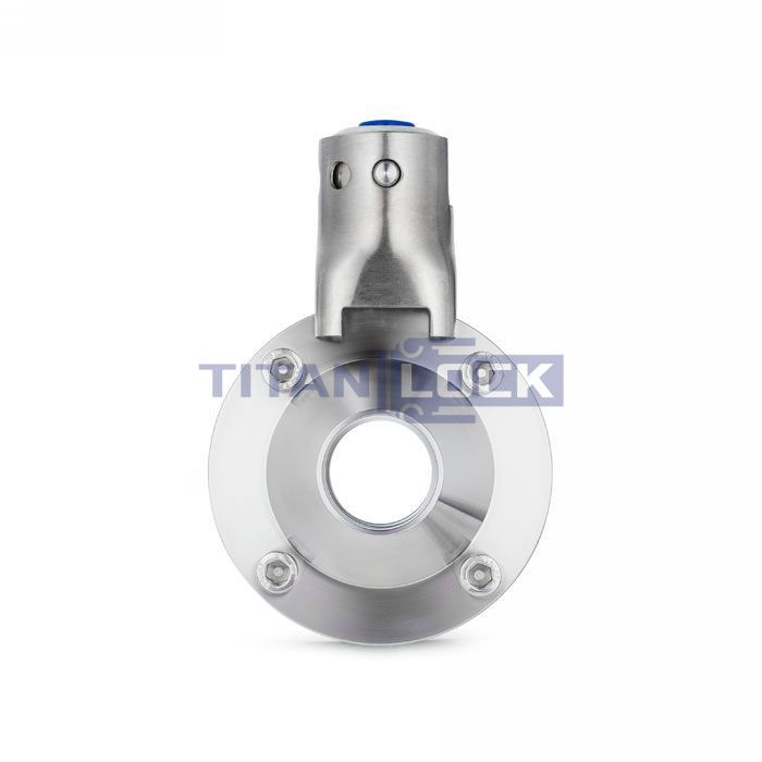 Кран шаровый нержавеющий (AISI304) DN65, типа сварка-сварка, DIN TLHBV065WDS TITAN LOCK  - Вид №5