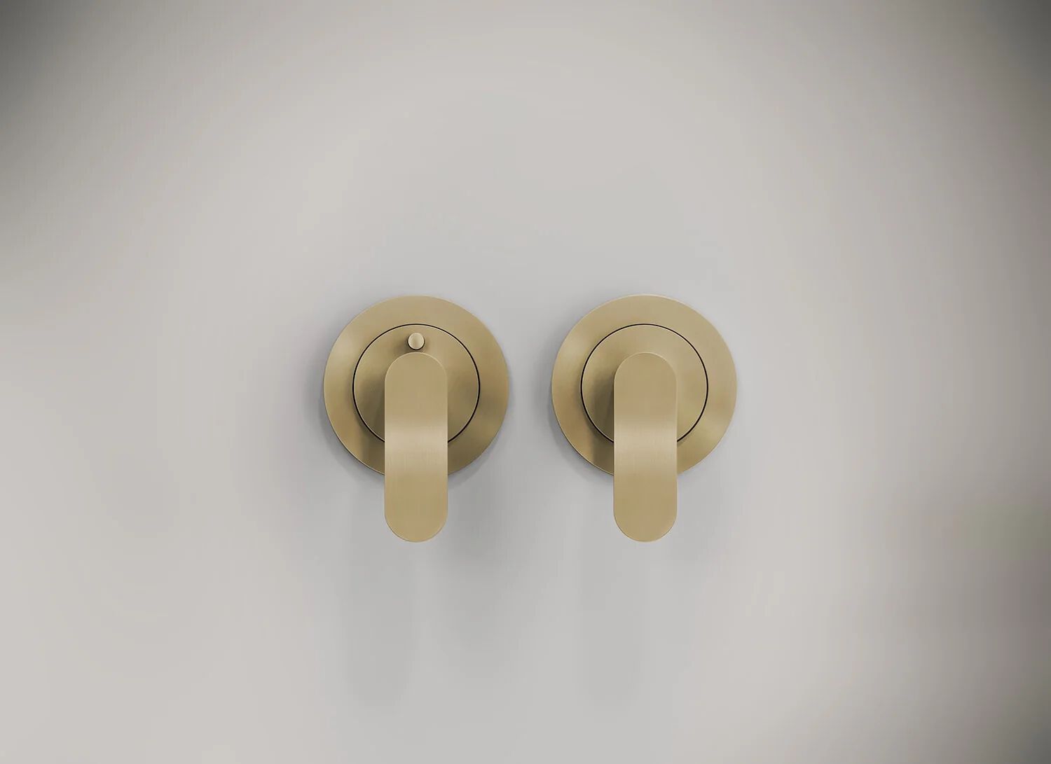 Смеситель для душа из нержавеющей стали с переключателем COCOON John Pawson ARCH-00021630 - Вид №1