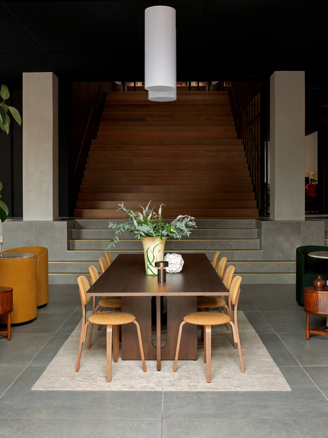 5709262043170 Afteroom Plus, Обеденный стул на деревянной основе, обитый LuceLight  - Вид №8