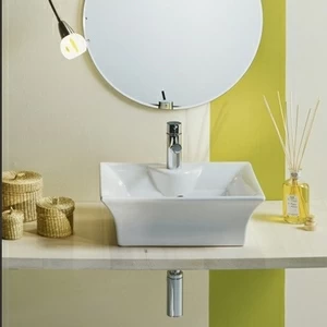 8006 Накладная раковина на столешницу  овальная Scarabeo Ceramiche