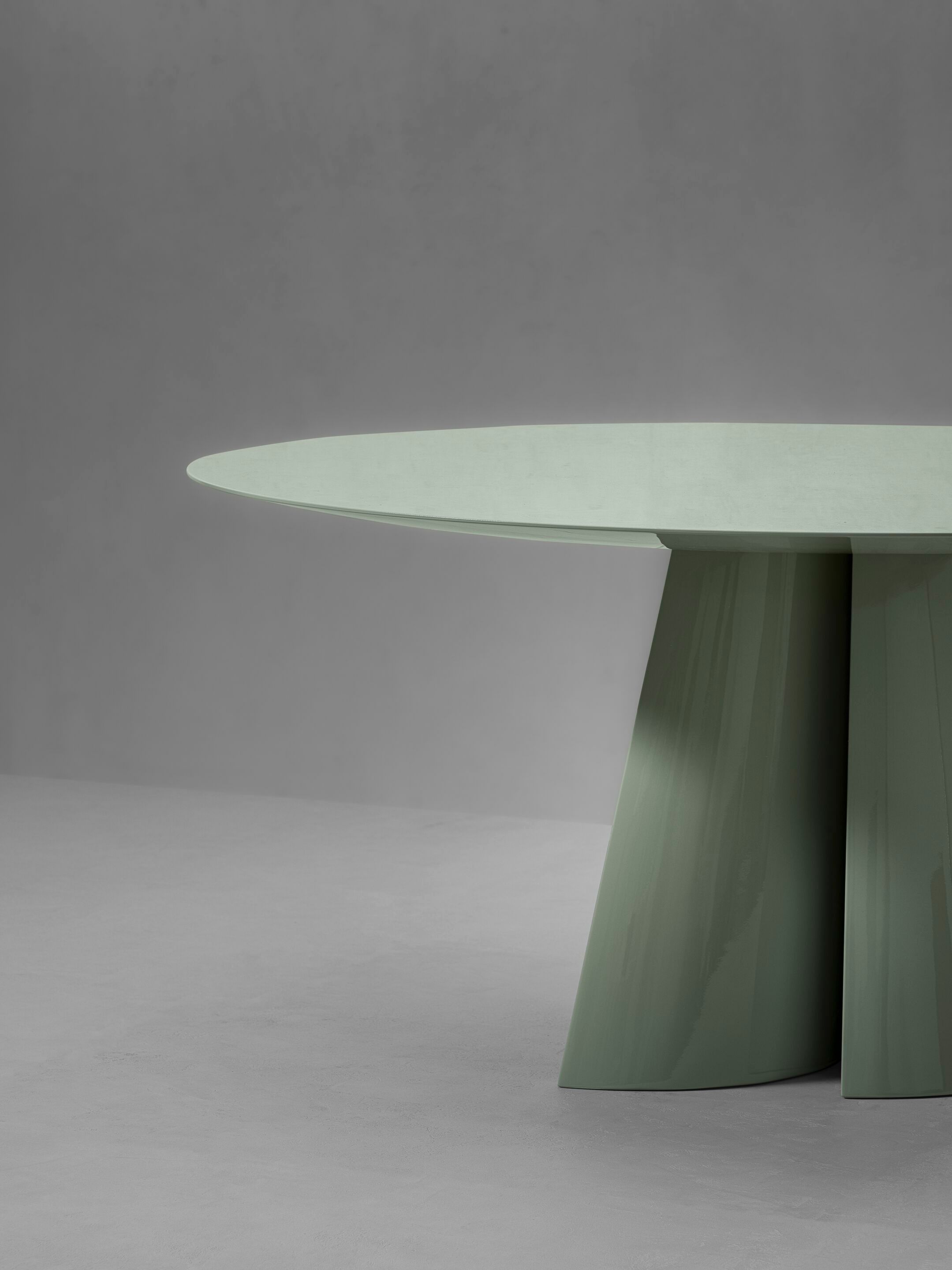 Круглый дубовый обеденный стол Van Rossum Got ARCH-00147716 - Вид №3