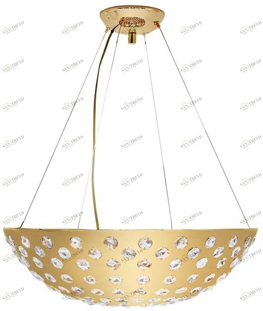 KOKET Подвесной светильник из латуни с кристаллами sun-id-1379010