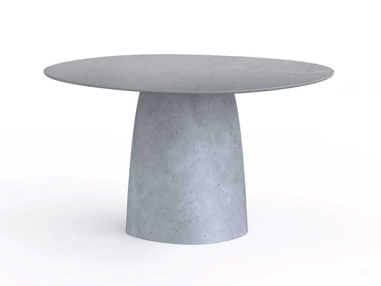 Бетонный круглый садовый стол Betoni ARCH-00141552 - Вид №6