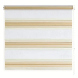 Штора рулонная день-ночь Palermo 100x250 см бежевая 89071354 STLM-2102714
