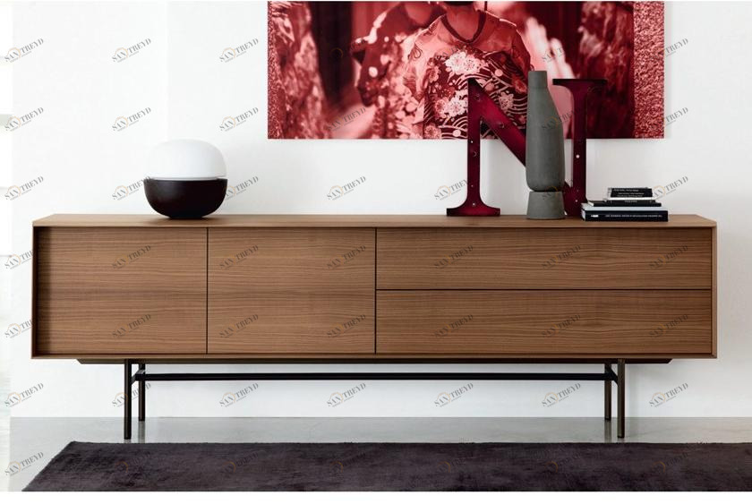 Porada Буфет из орехового дерева с распашными дверцами Eighteen sun-id-1381221