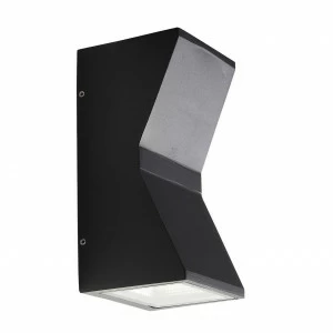 Уличный настенный светодиодный светильник металлический чёрный ST Luce Verona SL088.431.02 ST LUCE  00-3898335 Черный