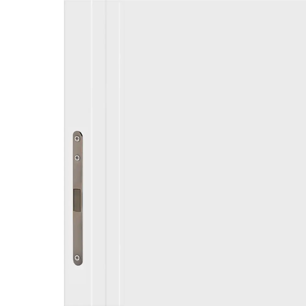 Дверь межкомнатная глухая обратного открывания с замком комплекте Invisible 80x210 см левая без кромки цвет белый 89383016 STLM-2070498 VELLDORIS  - Вид №2