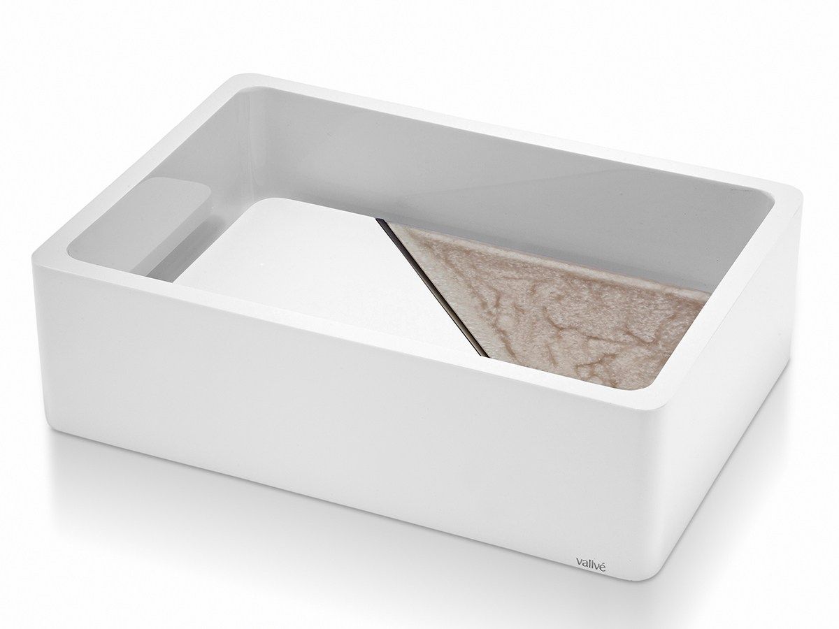 Прямоугольная столешница из смолы Vallvé мини-лоток ARCH-00109543